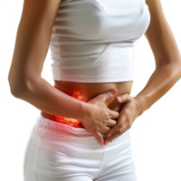 Боль в животе справа Фото