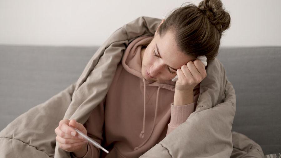 Сколько держится температура при стоматите?