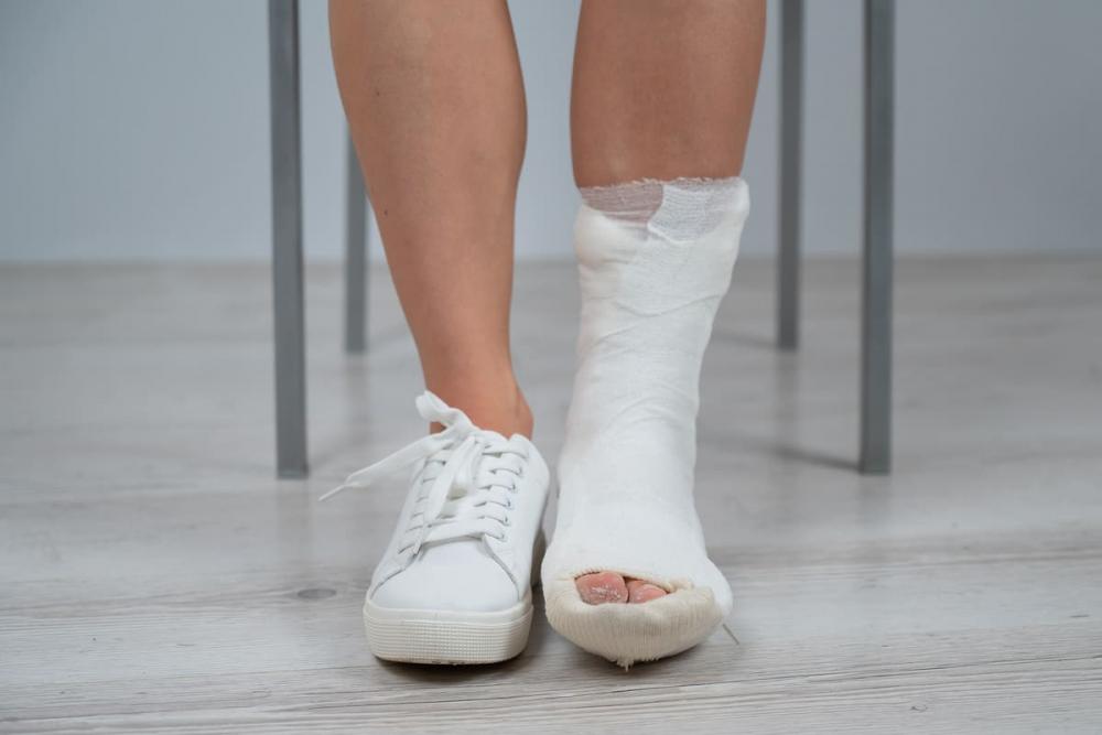 Перелом ноги