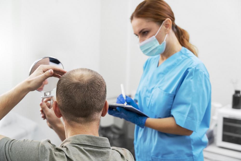 Атерома на голове