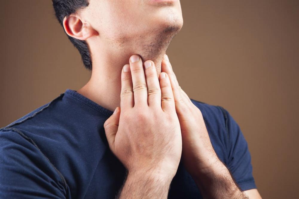 Рак гортани, начальная стадия