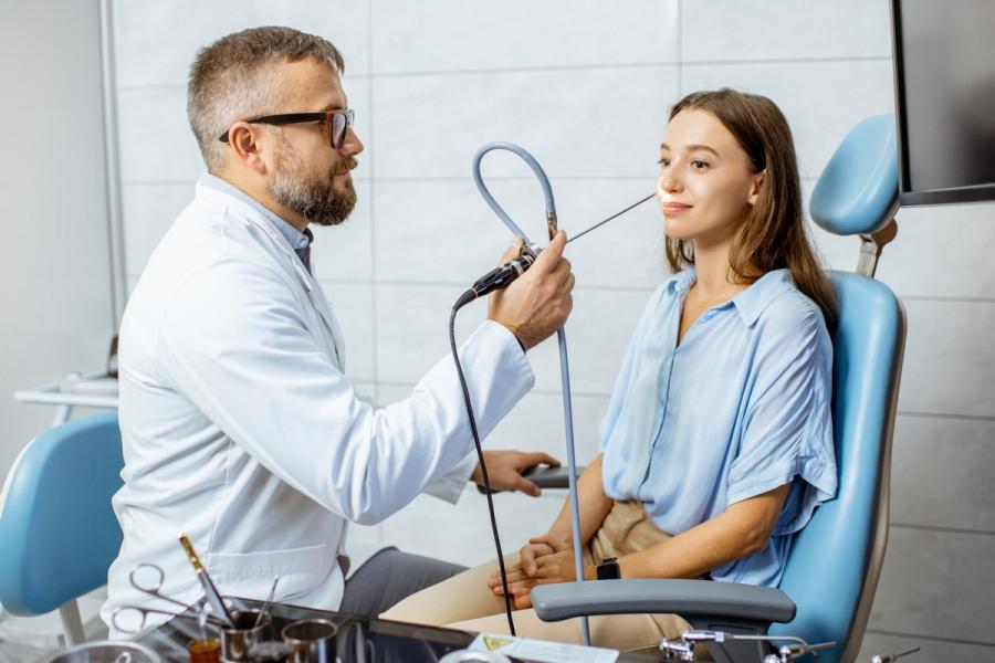 Иссечение синехий рубцов полости носа