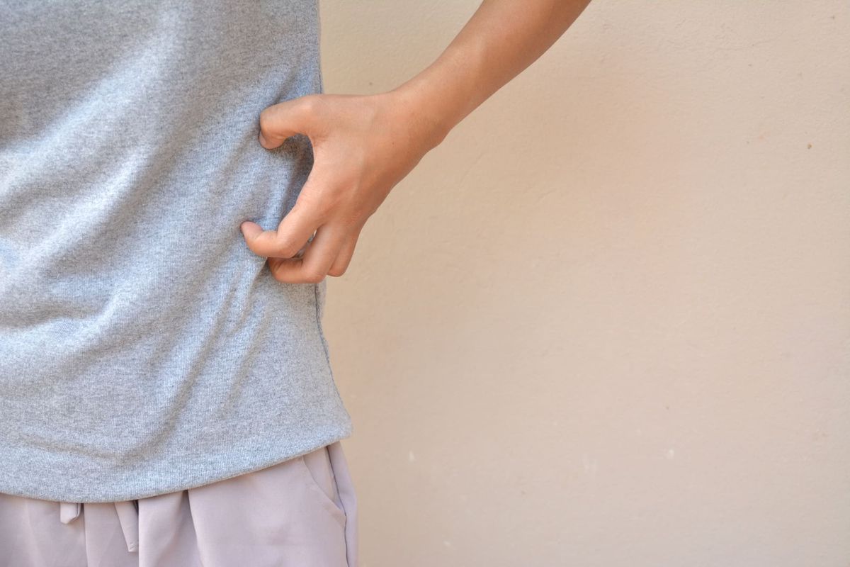 Опоясывающий лишай: симптомы