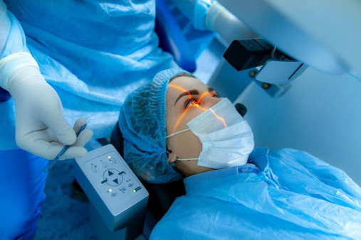 Этапы лазерного лечения глаукомы 