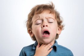 Как снять приступ кашля у ребенка?