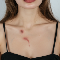 Шелушение кожи на груди, под грудью