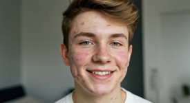 Прыщи на лице у подростков